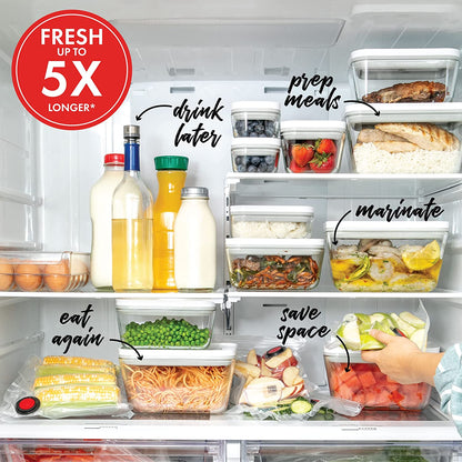 Large Airtight Glass Food Storage Container for Meal Prep and Freshness Preservation
