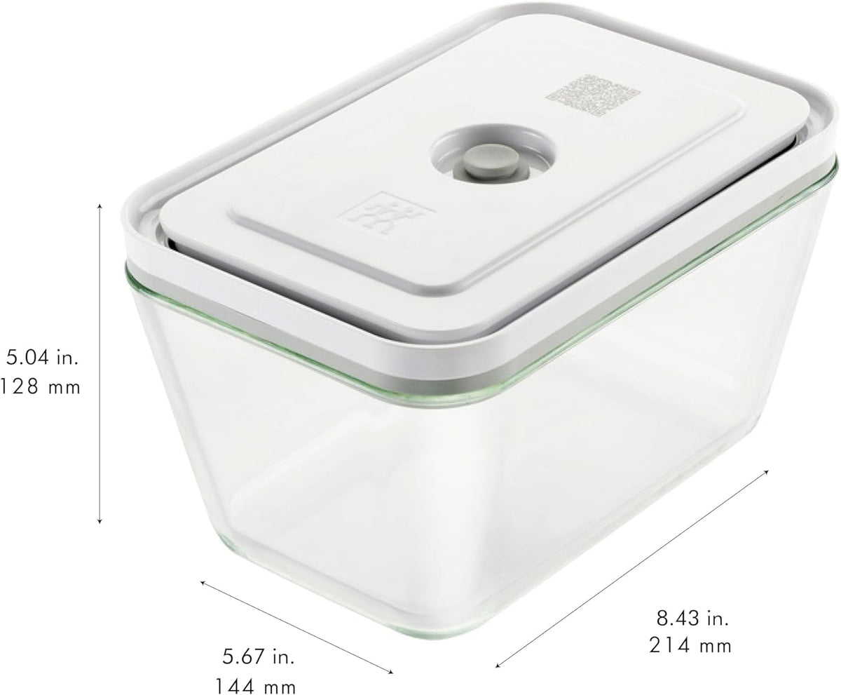 Large Airtight Glass Food Storage Container for Meal Prep and Freshness Preservation