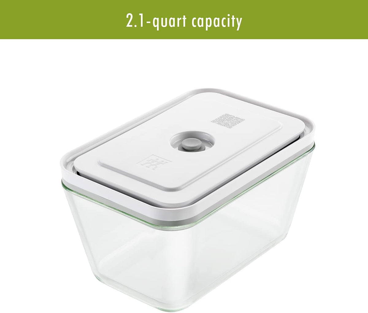 Large Airtight Glass Food Storage Container for Meal Prep and Freshness Preservation
